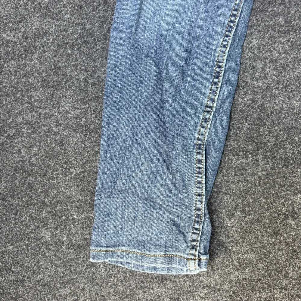 Wrangler Waldon Classic Straight Leg Jeans Boys 12 Blue Denim Cotton Regular Fit